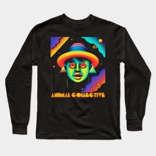 Animal Collective ••• Original Psychedelic Fan Art Long Sleeve T-Shirt